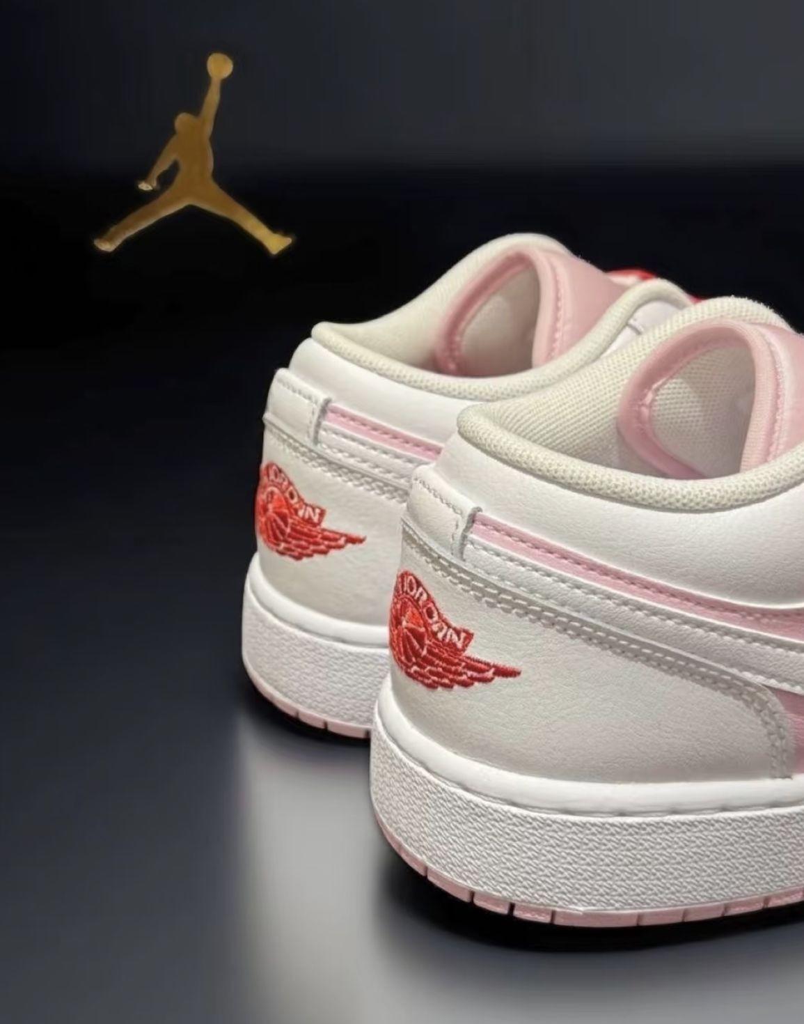 救命!这双AJ1粉白配色也太懂女生了!